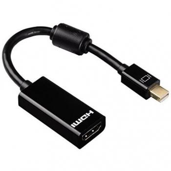 Adaptador Mini DisplayPort a HDMI 4K Ultra HD con Ferrita y Conector Baquelita