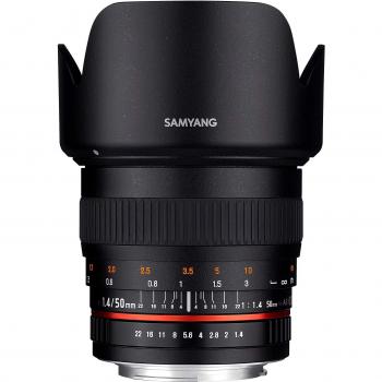 Samyang F1111101101 - Objetivo fotográfico DSLR para Canon EF