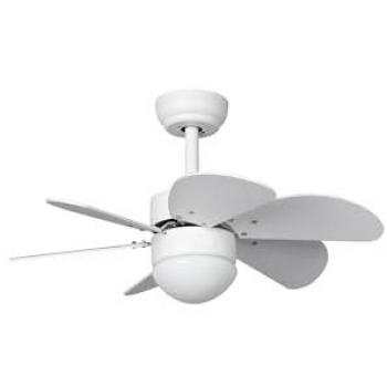 Ventilador de Techo Orion 81cm con Luz LED, Motor DC, Mando a Distancia, 6 Aspas, Temporizador, Ultra Silencioso, Función Verano/Invierno