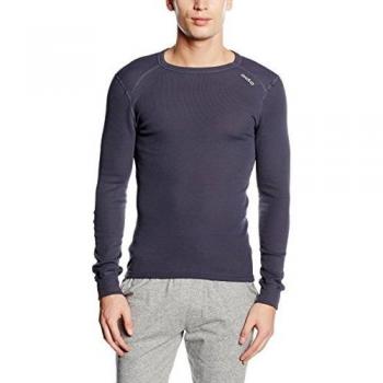 Odlo Special Caliente Camiseta de Manga Larga con Cuello Redondo para Hombre India Ink tamaño XXL 2015