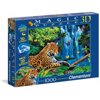 Clementoni 1000-Piece 3D Jaguar Puzzle