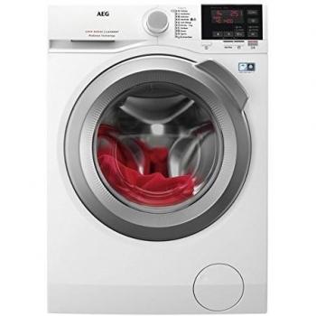 Lavadora Frontal AEG L6FBG144, Blanca, Display, 10kg, 1400rpm, Clase Energética A+++-20%