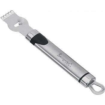Bergner Rallador para Corteza de limón en Acero Inoxidable, 17 cm
