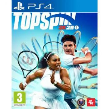 TopSpin 2K25 Juego para Consola PlayStation 4 PS4 - Videojuego de tenis, gráficos mejorados, modos de juego variados, jugabilidad realista, multijugador local y en línea, compatible con controles DualShock