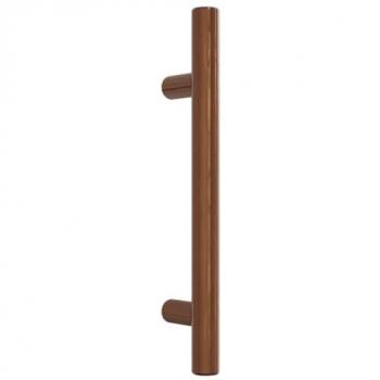 Tiradores para Armarios en Barra, Manijas de Cajones Muebles, Tiradores de Puerta Corredera, 10 uds, Acero Inoxidable Color Bronce 96 mm