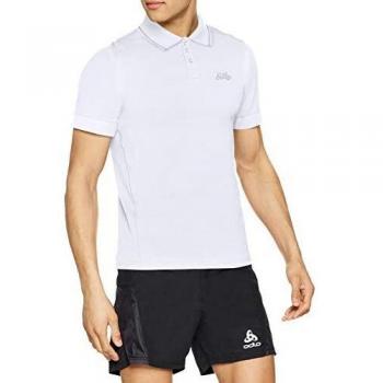 Odlo Polo MC Nikko Polo Tecnico Hombre, Hombre, White, M