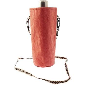 Koala Eco Friendly Bolsa Térmica Kraft 24x9CM Naranja Liso, Fácil de limpiar, Transportable, 100% Higiénico, Larga duración