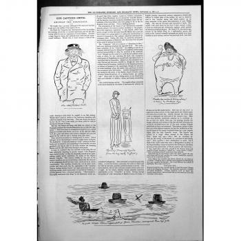 Drucken Sie Streitsüchtigen Kritiker Unter Torpedos Caxton-Vortrag-Dr. Joseph Papst 1877 613J778