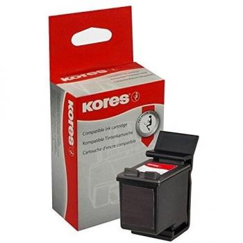 Cartucho de Tinta Recargado Kores G997BK Compatible con HP C8727A, Negro