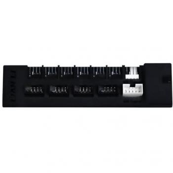 Lian Li EDGE USB & PWM Hub - 4x USB Ports, 6x PWM Fan Connectors, Black
