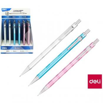 Portaminas Deli Elite Metal 0.5mm - Mina metálica, colores surtidos