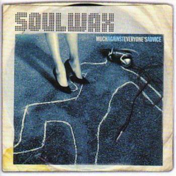 Soulwax Much Against Everyone's Advice - Blue Vinyl 2000 UK vinyl LP PIASB010LP