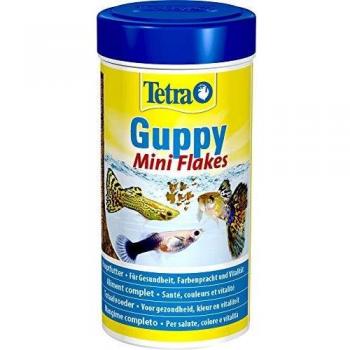 Tetra Guppy Mini Copos 250 ml - Alimento Completo Altamente Nutritivo