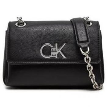 Calvin Klein Women's Mini Bag - Black - OS Size - Re-Lock Shoulder Bag 16.5 cm