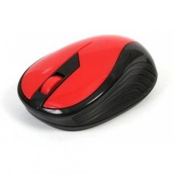 Omega OM0415RB RF inalámbrico óptico 1000DPI Negro, Rojo ratón - Ratón (inalámbrico, 1000 dpi, 82,5 g, Negro, Rojo)