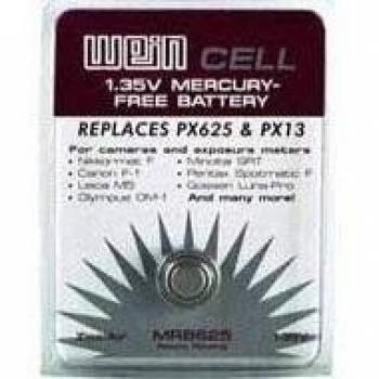 WeinCell PX625/PX13 1.35V Mercury-Free Zinc-Air Camera Battery, 12-Pack