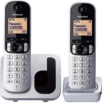Panasonic KX-TGC212 - Teléfono Fijo Inalámbrico Duo Digital