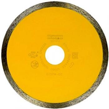 DEWALT DT3714-QZ - Disco de diamante para corte en seco y en húmedo de azulejo 110x20mm - Azulejos de cerámica