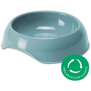 Comedero ecológico para perros Moderna Recycled, capacidad de 350 ml, dimensiones de 17 x 17 x 4.3 cm, fabricado en acuarela