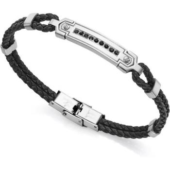 Pulsera Viceroy Magnum 14015P01010 de piel y acero
