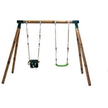 | MASGAMES | Columpio de Madera KADI | con Asiento de bebé