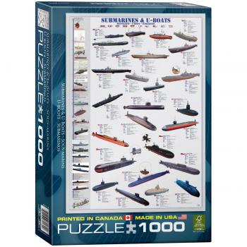 Eurographics Submarines & U-Boats 1000-Piece Puzzle