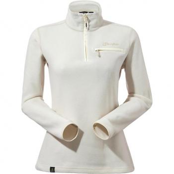 Forro polar Berghaus Prism 2.0 Micro Half Zip blanco mujer - L