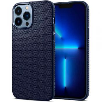 Funda Spigen Liquid Air para iPhone 13 Pro Azul Marino