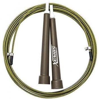 Xenios USA XSPJPRP01GN Combas-Cuerda para Saltar Ajustable - Ultra-Speed Jump Rope