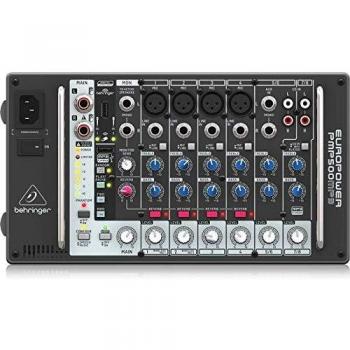 Behringer PMP500MP3 500W 8-Channel Powered Mixer with MP3 Playback