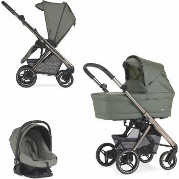 BEBECAR - Carro de bebé Trío Bébécar Pack Pratika Specials con chasis aluminio