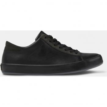 CAMPER Andratx Men's Black Smooth Leather Sneakers
