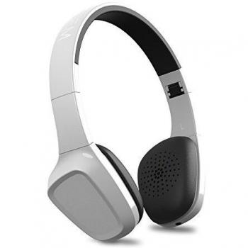 Energy Sistem Headphones 1 Bluetooth Blanco con Micrófono, Control de Llamadas y Batería Recargable, Ultraligeros con Diadema Regulable y Almohadillas Rotativas