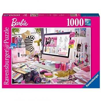 Rompecabezas Barbie de 1000 Piezas Ravensburger - Escritorio de la artista