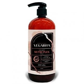 Champú Vegano Nutriplex 1000ml - Hidratación Profunda y Antifrizz para Cabellos Deshidratados o Tratados Químicamente