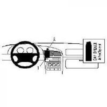 Brodit ProClip - Kit para dispositivos electrónicos compatible con Ford Probe 93-97