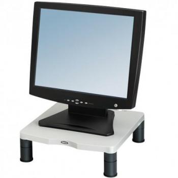 Fellowes Standard Monitor Riser 53,3 cm (21) Gris, Blanco Escritorio