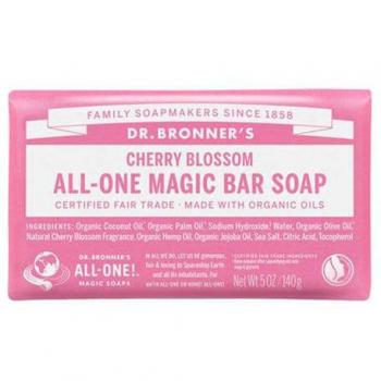 Dr. Bronner's Jabón Sólido de Castilla Cherry Blossom 140g