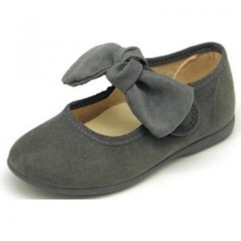 Merceditas y Bailarinas Batilas modelo 10650 para niña en color gris