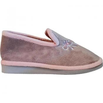 Zapatilla de casa de mujer Janver modelo Tanza, color gris