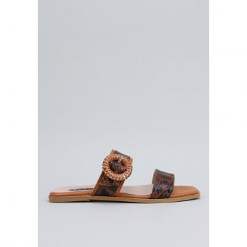 Krack Harmony BEAUVOIR Sandalia Plana mujer Camel 38
