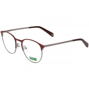 United Colors of Benetton 3058 228 Armazones para Hombre Rojas, Lentes Recetados Para Hombre Rojos, Gafas Recetadas para Hombre Rojas