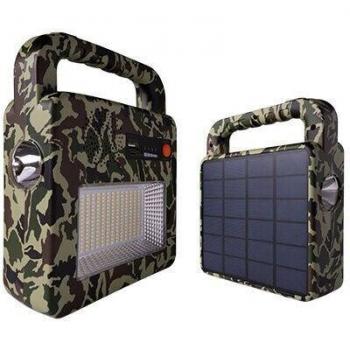Altavoz Bluetooth Móvil con Lámpara - Camuflaje