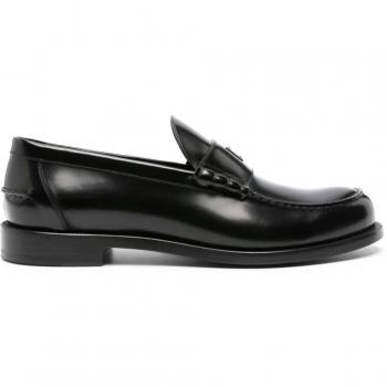 Givenchy Men's Mr G Leather Loafers in Black, Size 40, BH202GH1NN001
