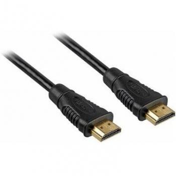 Sharkoon 10m HDMI premium cable - Cable HDMI de 10 metros de longitud, tipo A (Estándar) en color Negro