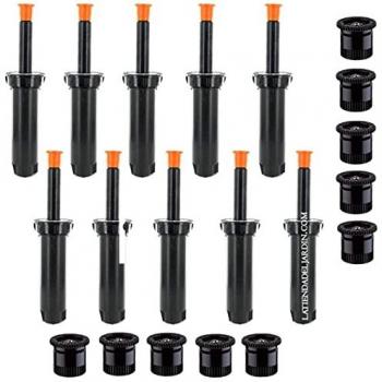Difusor de riego 1804 Rain Bird con 10 Toberas ajustables, alcance 4,5 metros (Pack 10)