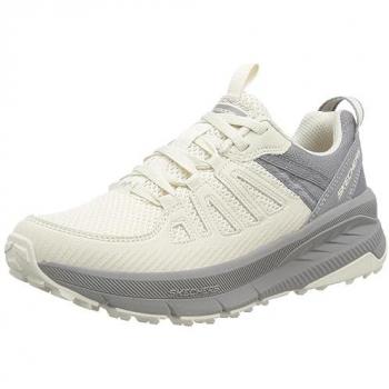 Skechers Switch Back Cascades Zapatillas de Trekking para Mujer, Color Gris, Talla 40 EU, Material Natural Mesh/Trim
