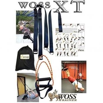 WOSS XT Suspension Trainer, Black, Made in USA
