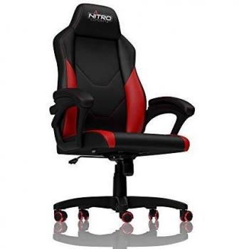 Silla Gamer Nitro Concepts C100 Negro/Rojo