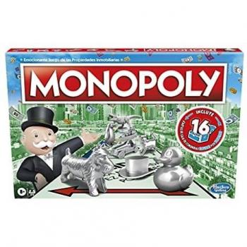 Juego Monopoly, Juego de Mesa clásico para la Familia de 2 a 6 Jugadores, para niños a Partir de 8 años